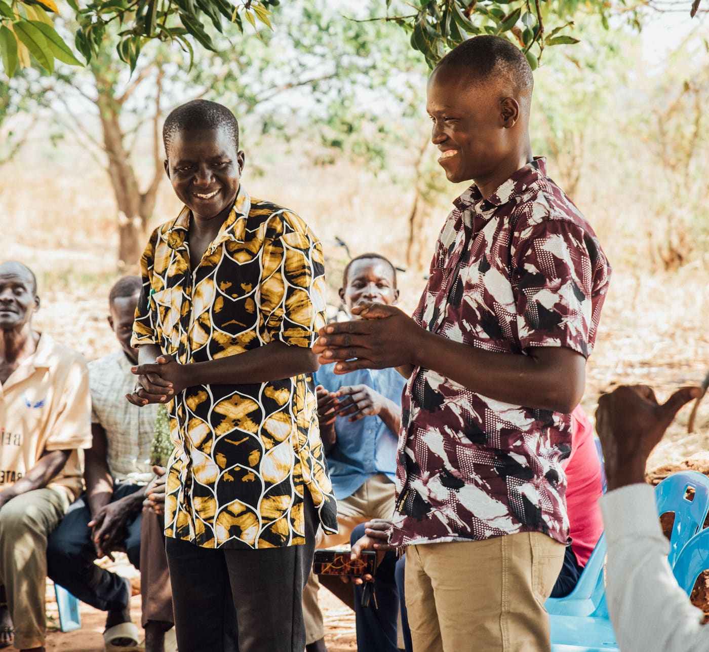 Training under the trees